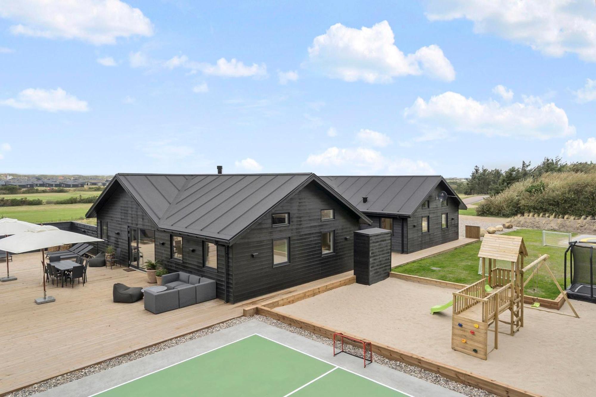 Vila Exclusive Pool And Activity House For 30 People -1002 Ringkøbing Exteriér fotografie